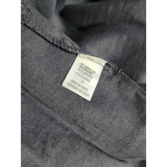 Elie Tahari Black Pleated front Aline skirt - Picture 4 of 5